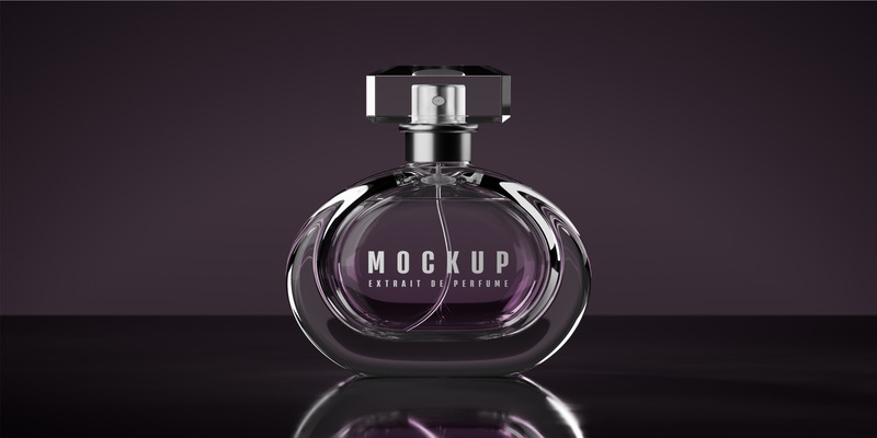 3 sets of Perfume Bottle Mockup - Features Image 1
