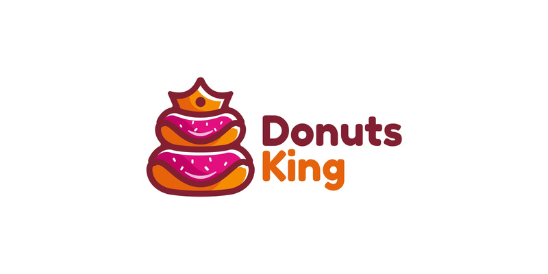 Donuts King Simple Logo Style - Features Image 1