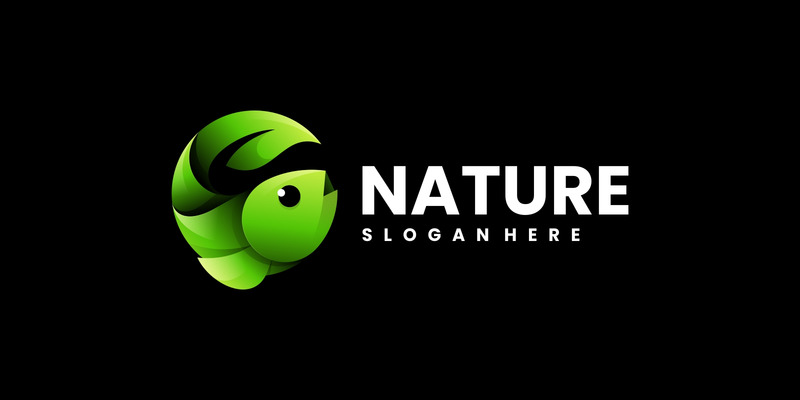 Nature Fish Gradient Logo Design - Features Image 1