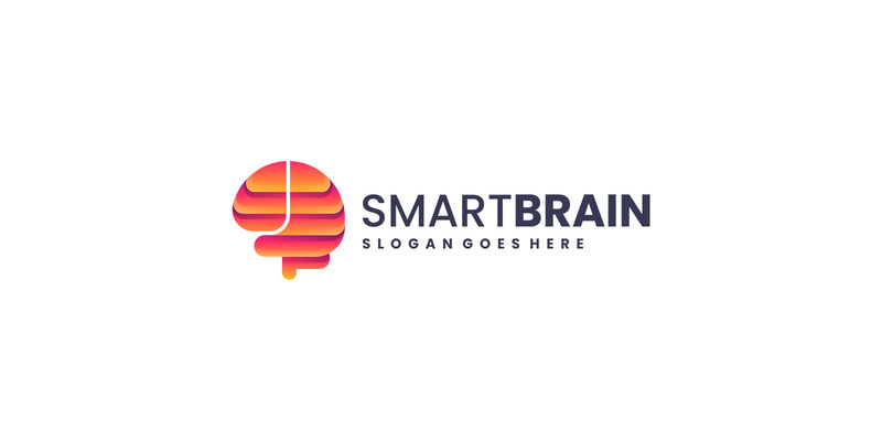 Gradient Modern Smart Brain Logo Design 214 - Features Image 1