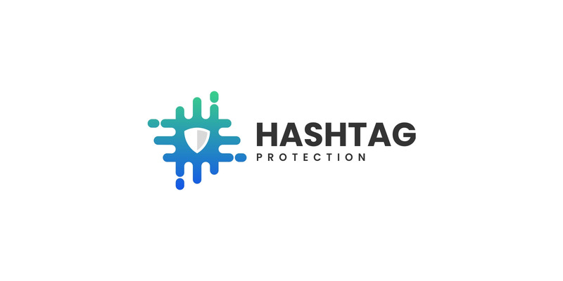 Hashtag Gradient Logo Style - Features Image 1