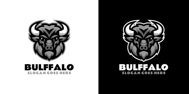 Buffalo mascot Logo Design - Features Image 1