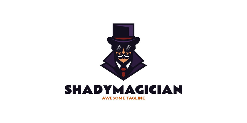Magician Character Mascot Logo Design - Features Image 1