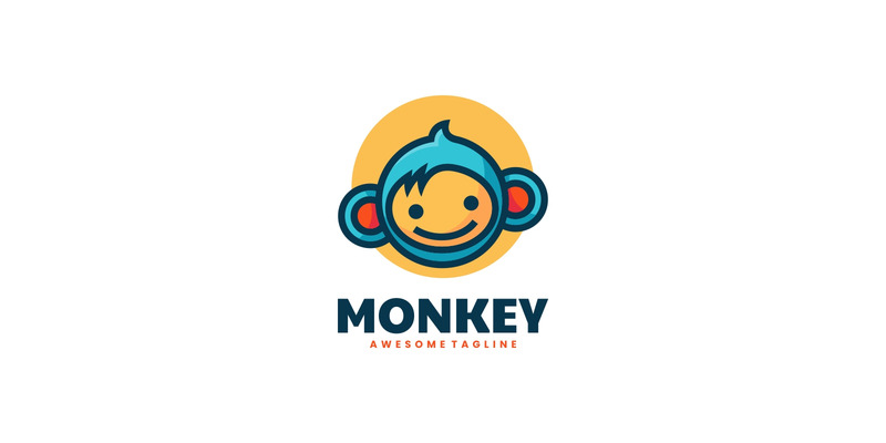 Macaco Logo Mascote Simples 2 - Features Image 1