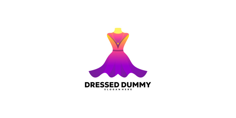 Dress Dummy Gradient Colorful Logo - Features Image 1