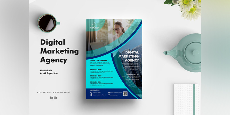 Digital Marketing Brochure Template - Features Image 1