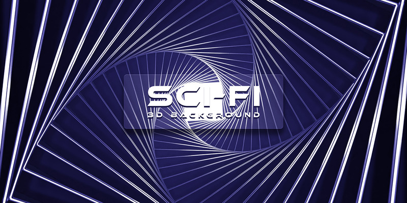 3D Sci-Fi Background Graphic - Features Image 1