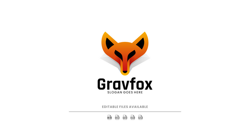 Modern Gradient Fox Head Logo Design - Features Image 1