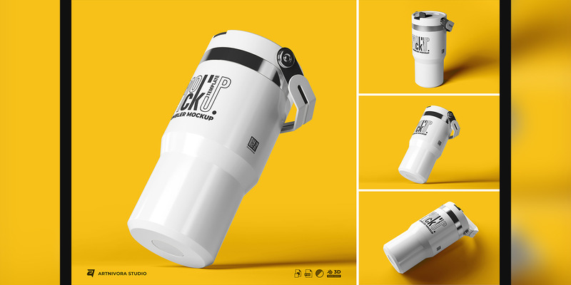 Tumbler Mockup Sets Design 745 - Features Image 1
