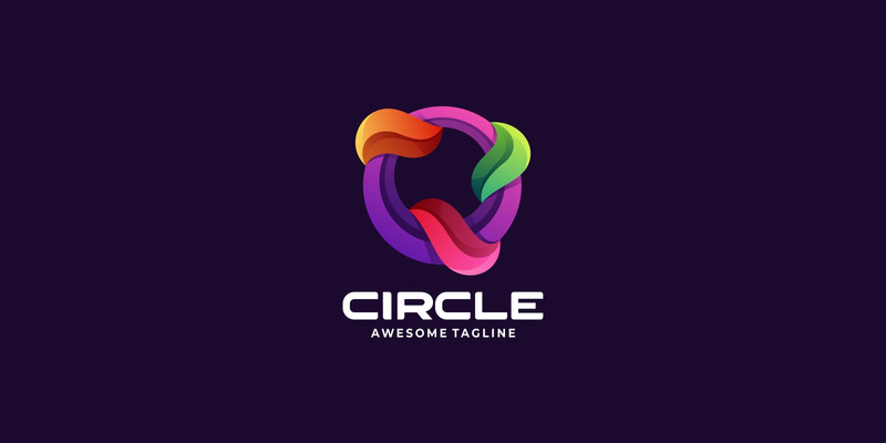 Design de Logo Círculo Colorido - Features Image 1