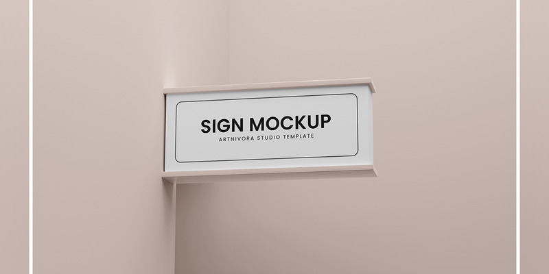 Шаблон макета вывески - Features Image 1