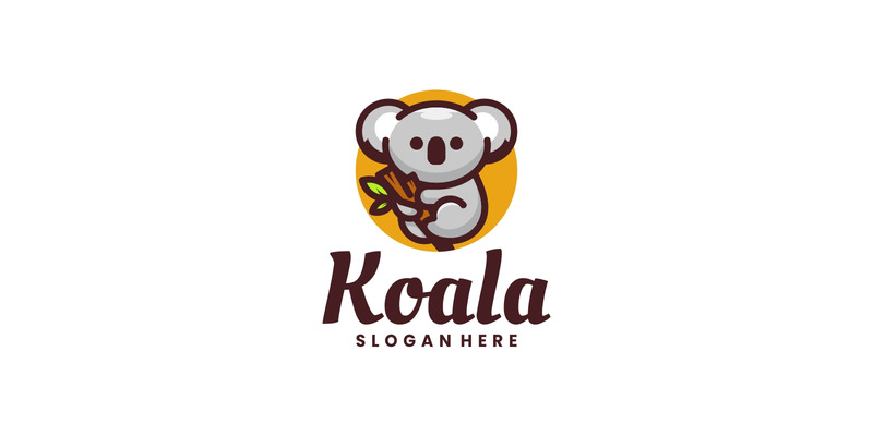 Mascot Modern Koala Logo Design - Features Image 1