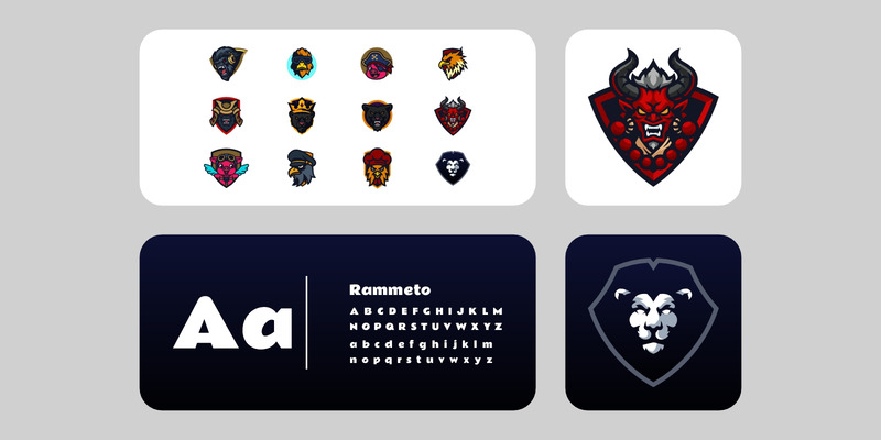 Mascot Collection - Bold Animal & Character Emblems - Features Image 1