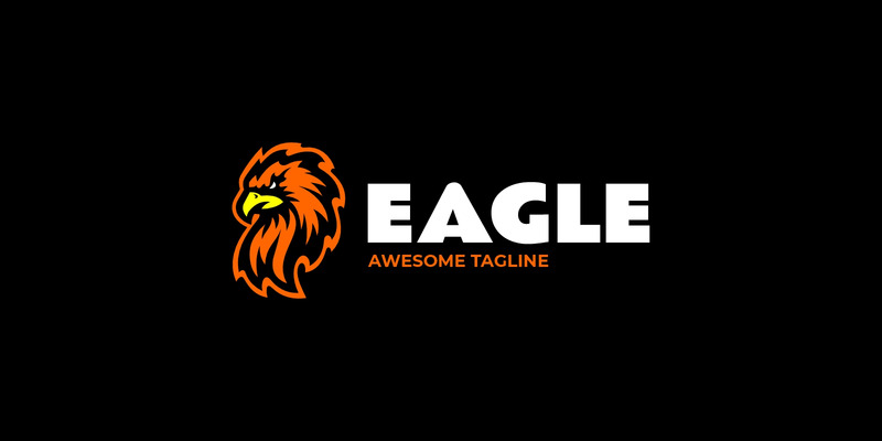 Eagle Mascot Logo Design 354 - Features Image 1