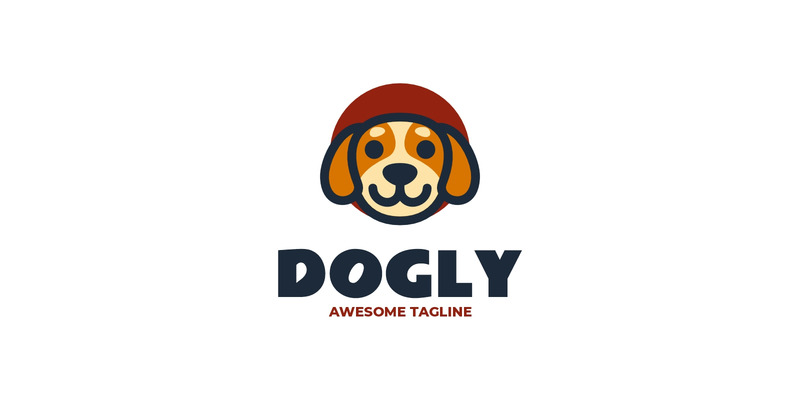 Dog Mascot Logo Design Template 341 - Features Image 1