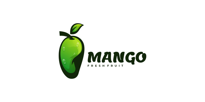 Стиль логотипу манго простий талісман - Features Image 1