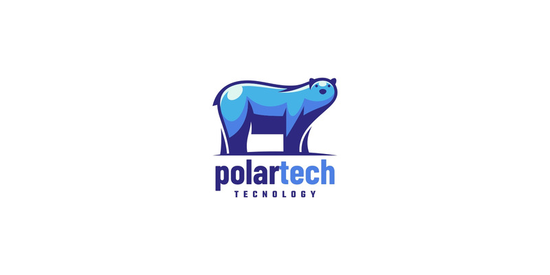 Polar Simple Mascot Logo Style - Features Image 1