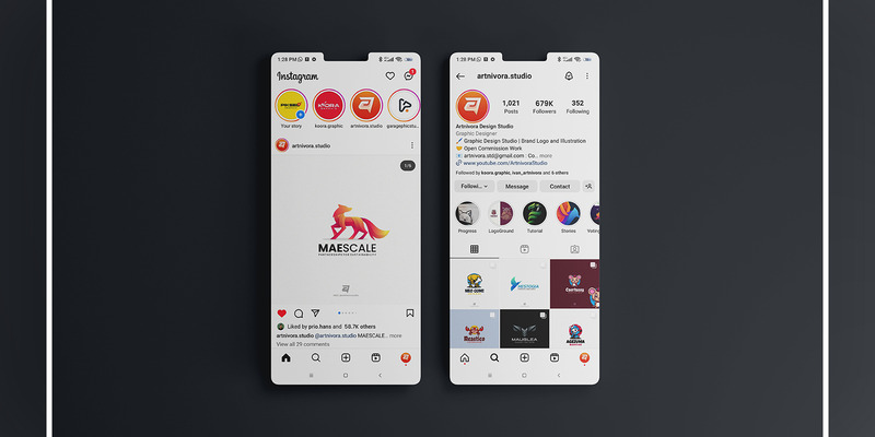Mockup-mall för telefonskärm - Features Image 1