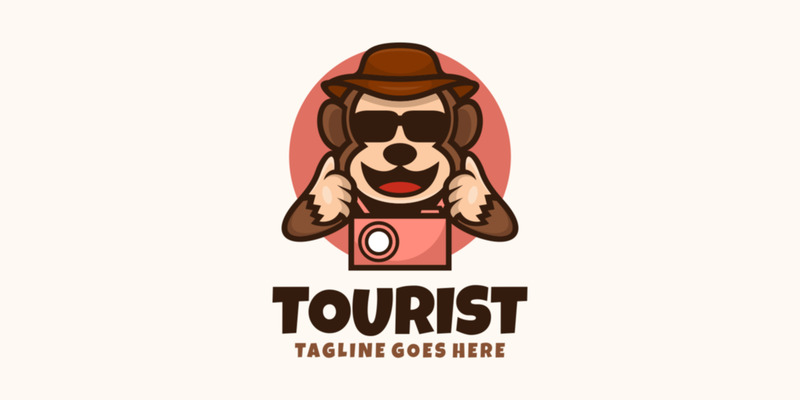 旅游吉祥物卡通标志 - Features Image 1