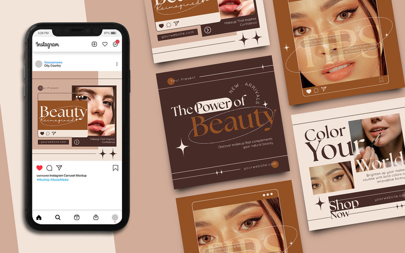 Minimalist Beauty Make Up Instagram - Features Image 1