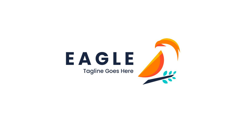 Eagle Simple Mascot Logo 2 - Features Image 1