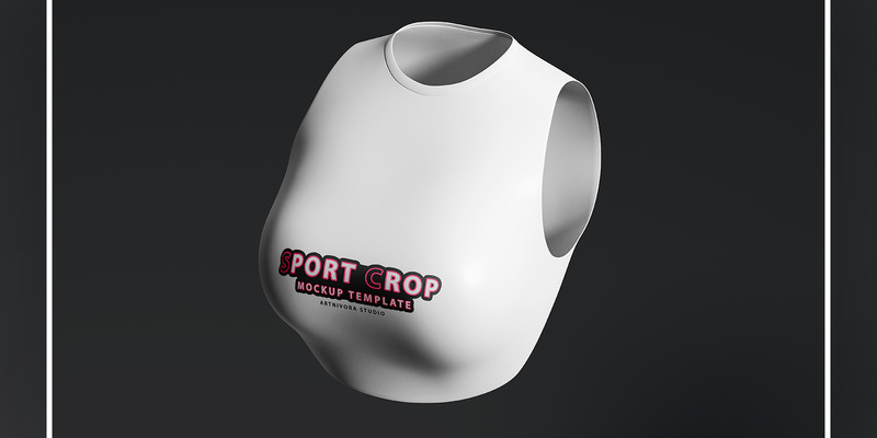 Sport Crop Top Mockup Mall - Features Image 1