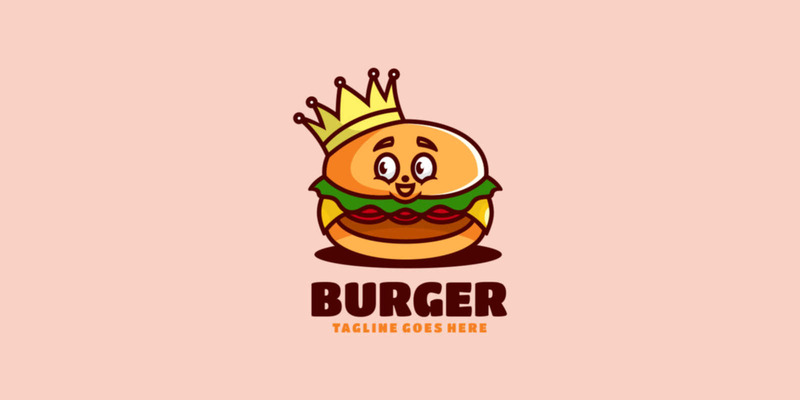 Burger King tecknad logotyp stil - Features Image 1