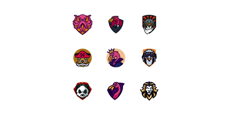 Mascot Collection - Animal & Character Emblems - Features Image 1