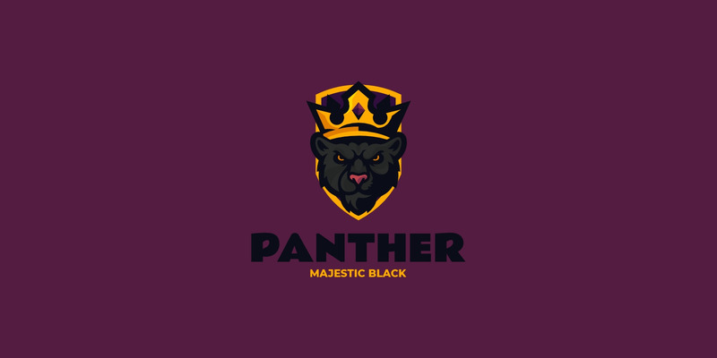 Esports Crown Panther King Logo Design - Features Image 1