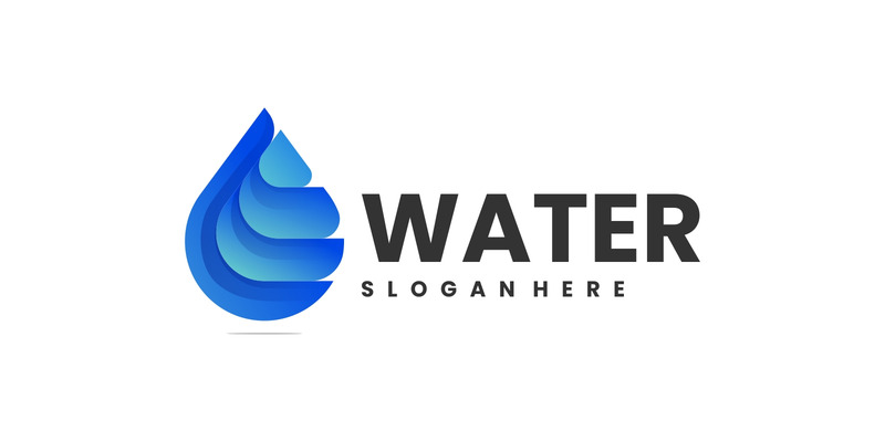 Water Gradient Logo Style Vol.4 - Features Image 1