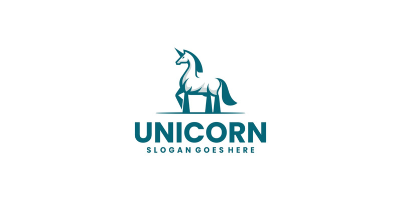 Minimalist Unicorn Logo Design - Features Image 1
