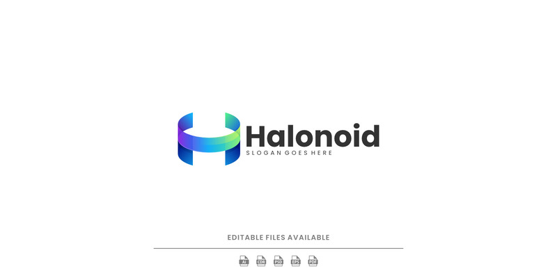 Gradient Modern Letter H Logo Design - Features Image 1