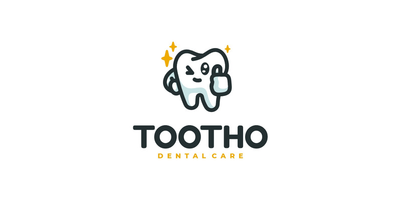 Cute Tooth Mascot Logo Design 274 - Features Image 1