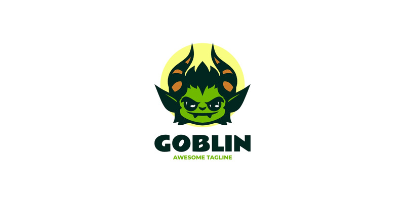 Mascot Goblin Logo Design - Features Image 1