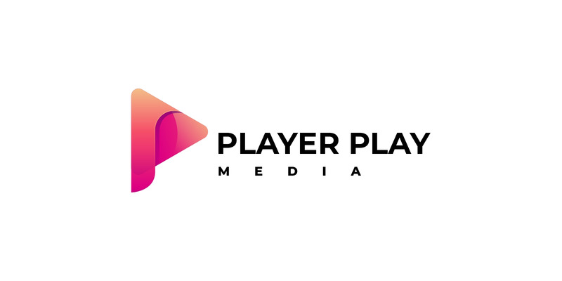 Logo de dégradé de jeu de lettre P - Caractéristiques de l’image 1
