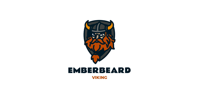 Mascot Modern Viking Logo Design 741 - Features Image 1