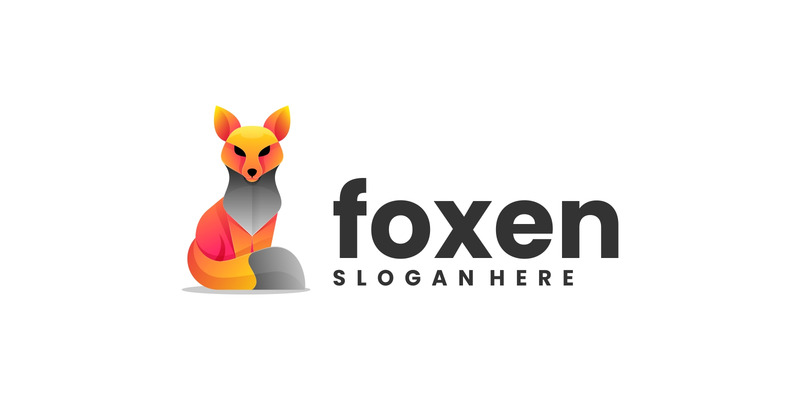 Fox Gradyan Renkli Logo Tasarımı - Features Image 1