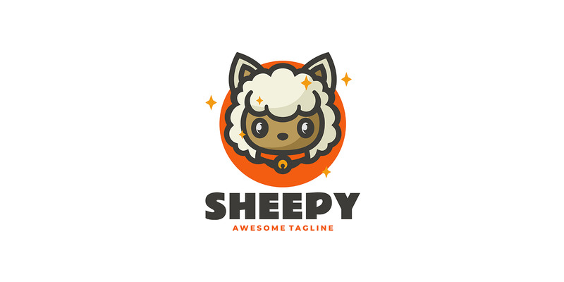 Sheep Mascot Cartoon Logo 1 - Features Image 1
