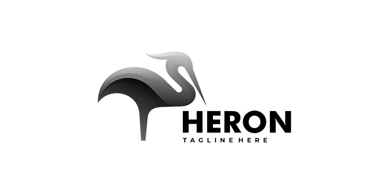 Heron Gradient Color Logo Style - Features Image 1
