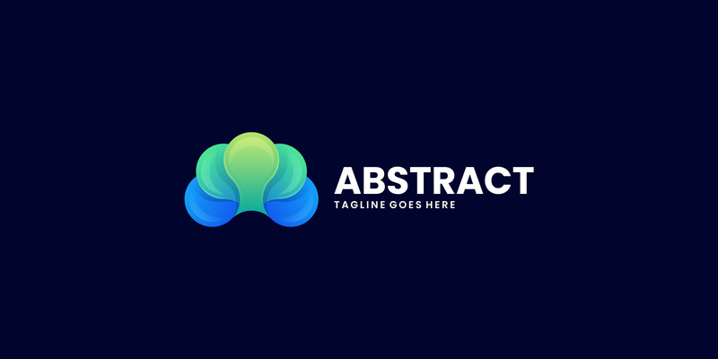 Vector Abstract Color Gradient Logo - Features Image 1