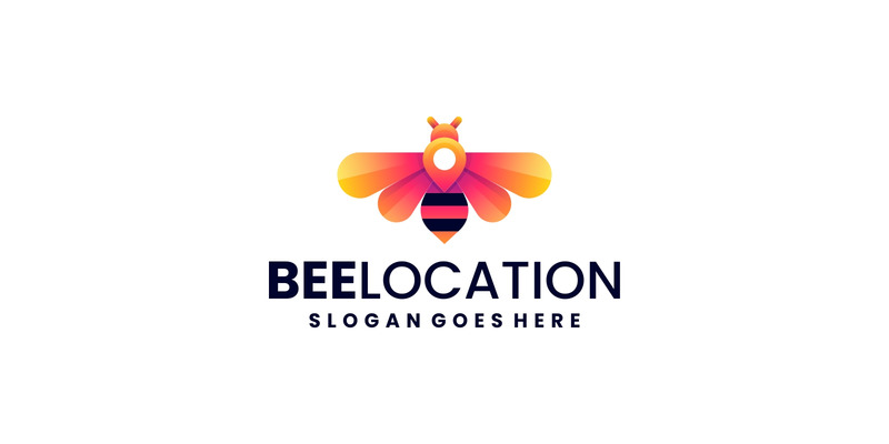 Gradient Modern Bee Logo Design - Features Image 1