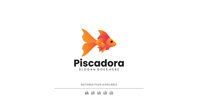 Gradient Modern Fish Logo Design 657 - Features Image 1