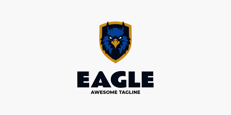 Eagle Mascot Logo Design 874 - Features Image 1