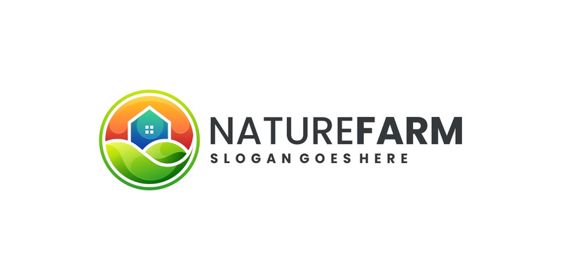 Modern Colorful Eco Farm Logo Design - Features Image 1