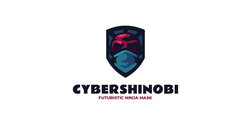 Дизайн логотипа талисмана Cyber Shinobi - Features Image 1