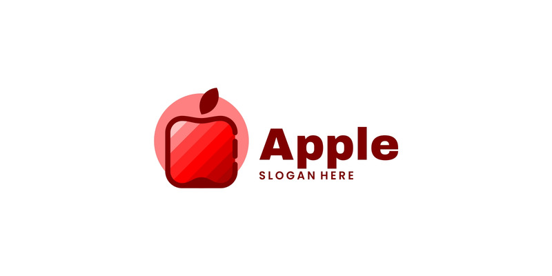Sjabloon voor eenvoudig Apple-logo - Features Image 1