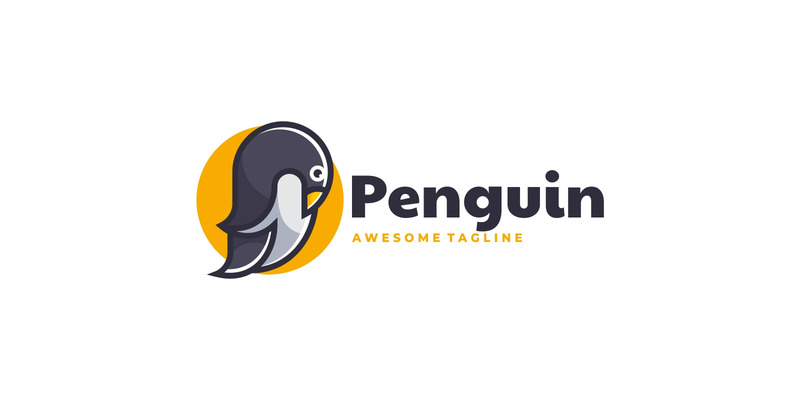 Création de logo de mascotte simple pingouin - Caractéristiques de l’image 1