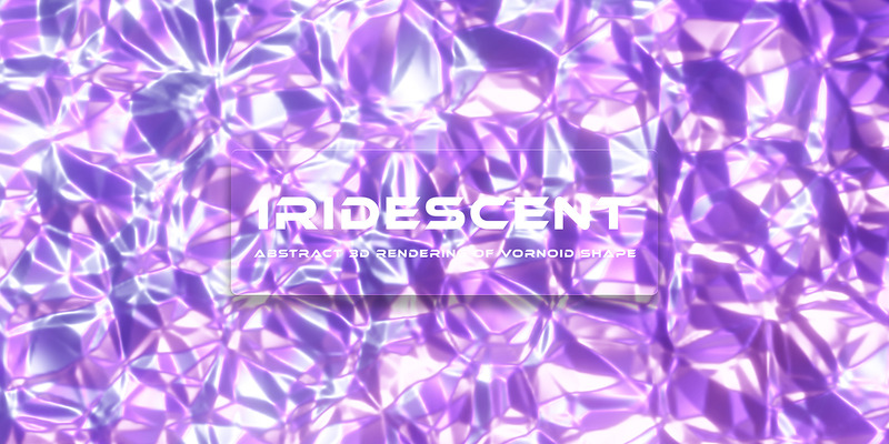 Sfondo Voronoi iridescente 4 - Caratteristiche Immagine 1
