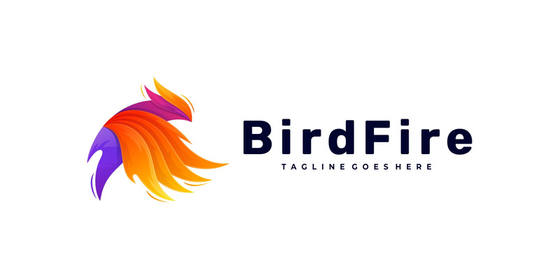 Ptačí oheň přechodu barevné logo - Features Image 1