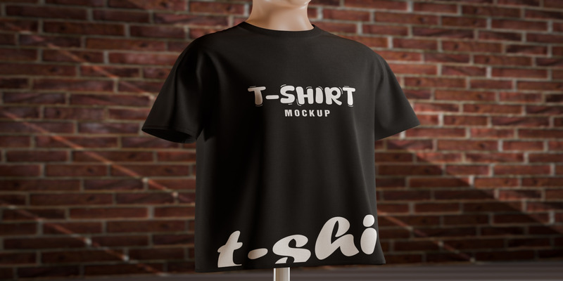 3 Sets of T-Shirt with Mannequin Mockup - Features Image 1